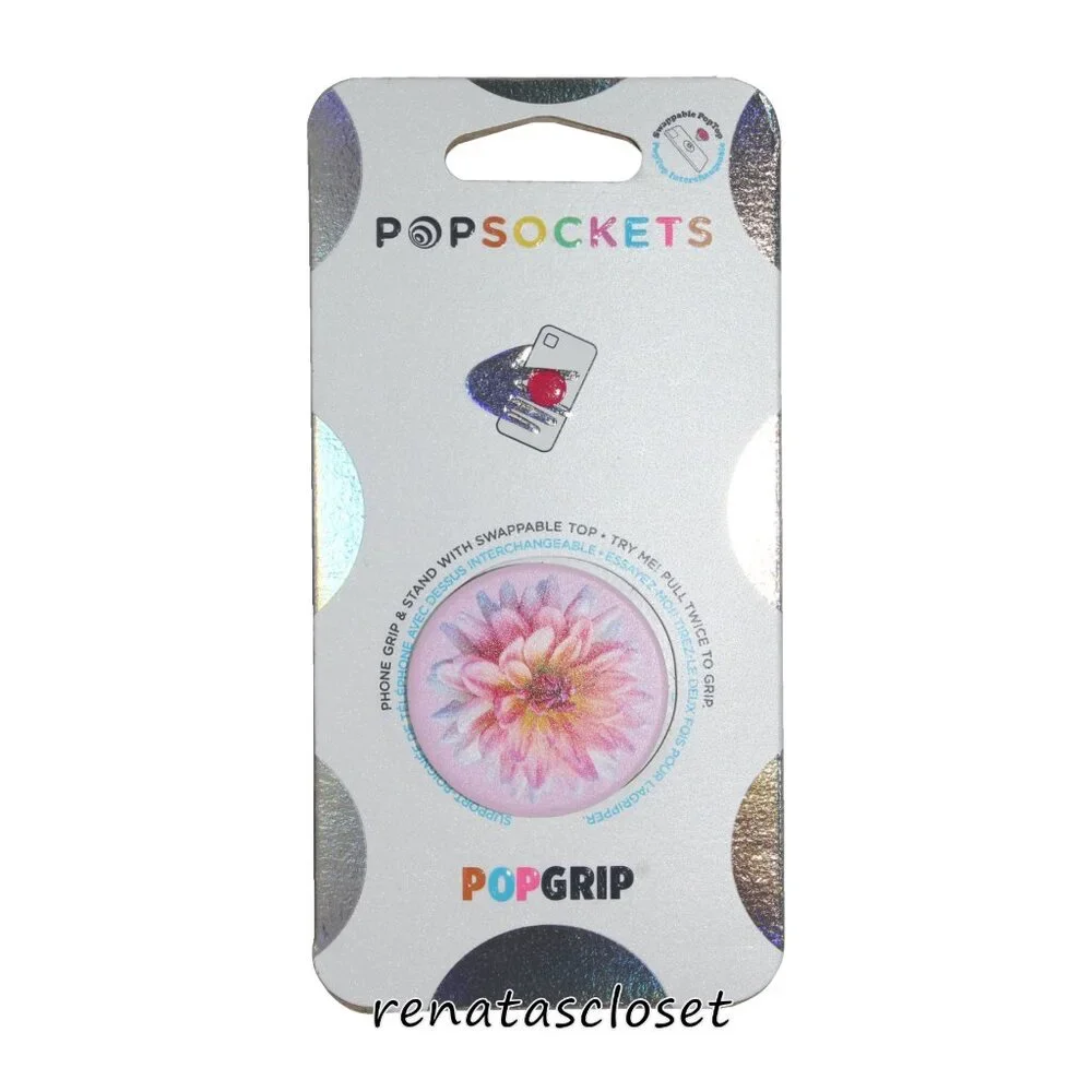 PopSocket PopGrip Dahlia Icon Cellphone Grip & Stand NIP